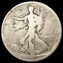 1921 Walking Liberty Half Dollar NICELY CIRCULATED