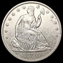 1850-O Seated Liberty Half Dollar UNCIRCULATED