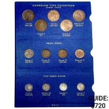 [46] Canadian Type Set Coin Collection Book