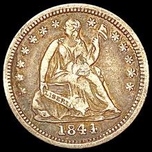 1844-O Sm O Seated Liberty Half Dime LIGHTLY CIRCU