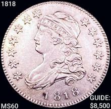 1818 Capped Bust Quarter UNCIRCULATED