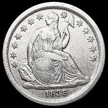 1838 Seated Liberty Dime CLOSELY UNCIRCULATED