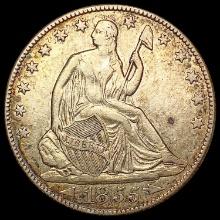 1855-O Seated Liberty Half Dollar CLOSELY UNCIRCULATED