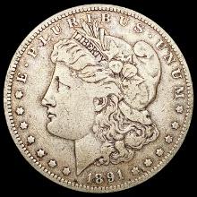 1891-O Morgan Silver Dollar LIGHTLY CIRCULATED