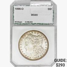 1898-O Morgan Silver Dollar PCI MS65