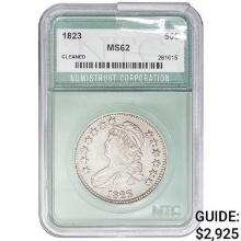 1823 Capped Bust Half Dollar NTC MS62