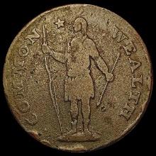1788 Massachusetts Cent NICELY CIRCULATED