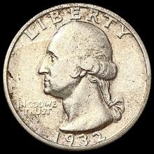 1932-S Washington Silver Quarter NEARLY UNCIRCULATED