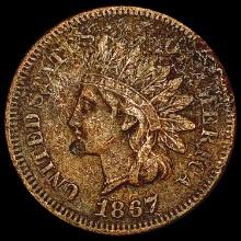 1867 Indian Head Cent NICELY CIRCULATED