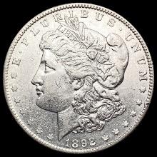 1892 Morgan Silver Dollar CHOICE AU