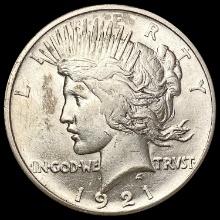 1921 Silver Peace Dollar CLOSELY UNCIRCULATED