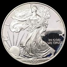 1999-P US Proof 1oz Silver Eagle CHOICE PROOF