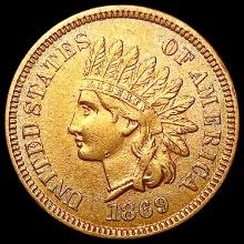 1869 Indian Head Cent UNCIRCULATED