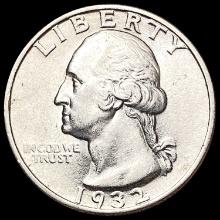 1932 Washington Silver Quarter CLOSELY UNCIRCULATED