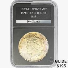 1923 Silver Peace Dollar PCS GenuineUNC