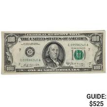 1969-A $100 ONE HUNDRED DOLLARS FRN FEDERAL RESERVE NOTE CHICAGO, IL GEM UNCIRCULATED