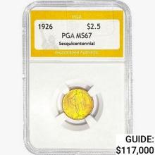 1926 Sesquincentennial $2.50 Gold Quarter Eagle PG
