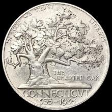 1935 Connecticut Half Dollar CLOSELY UNCIRCULATED