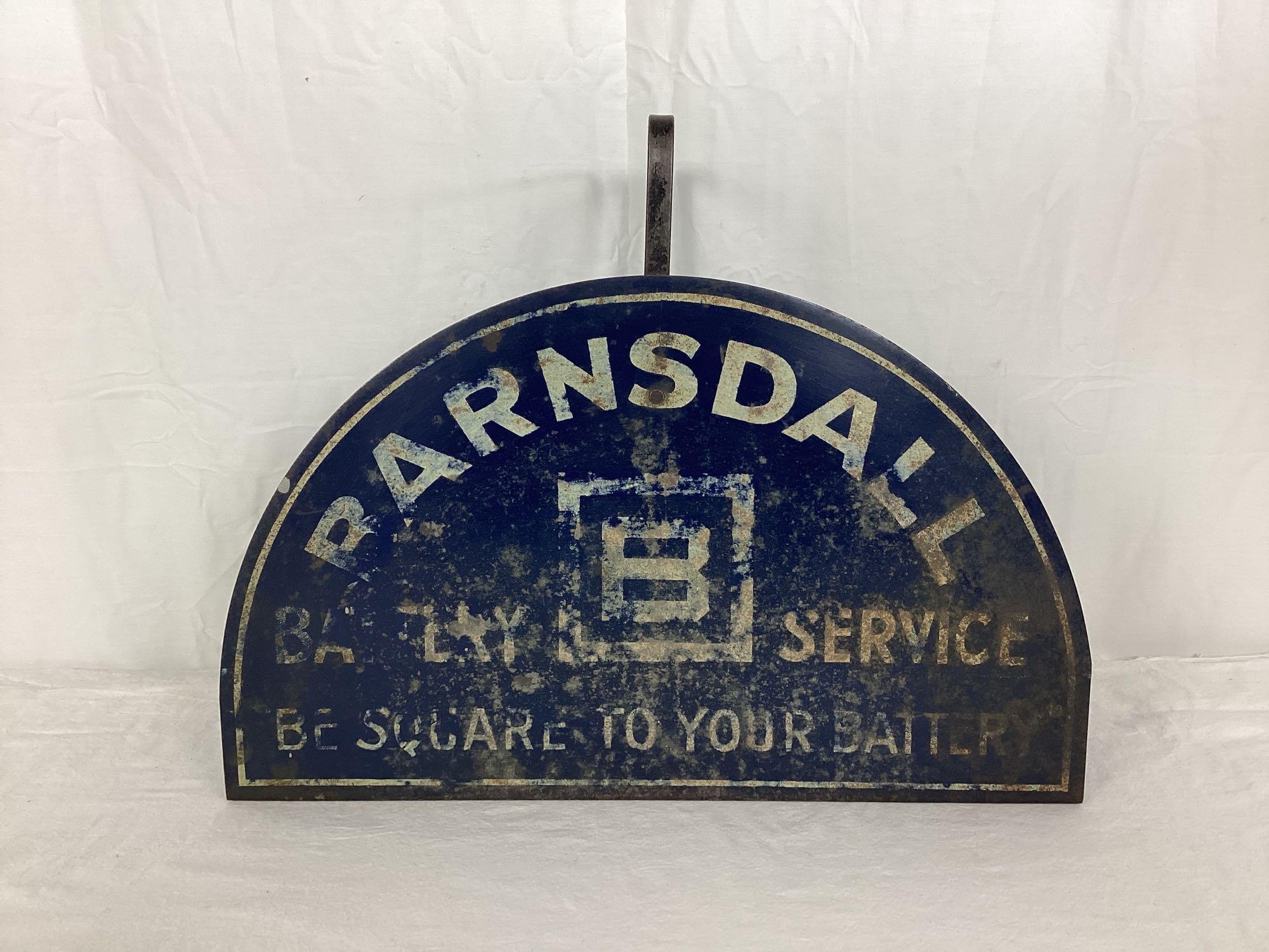 1930's Barnsdall Battery Tester Display