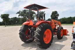 KUBOTA M9960 TRACTOR W/ KUBOTA LA1353 LOADER (SERIAL # 59929) (SHOWING APPX 2,241 HOURS, UP TO THE B
