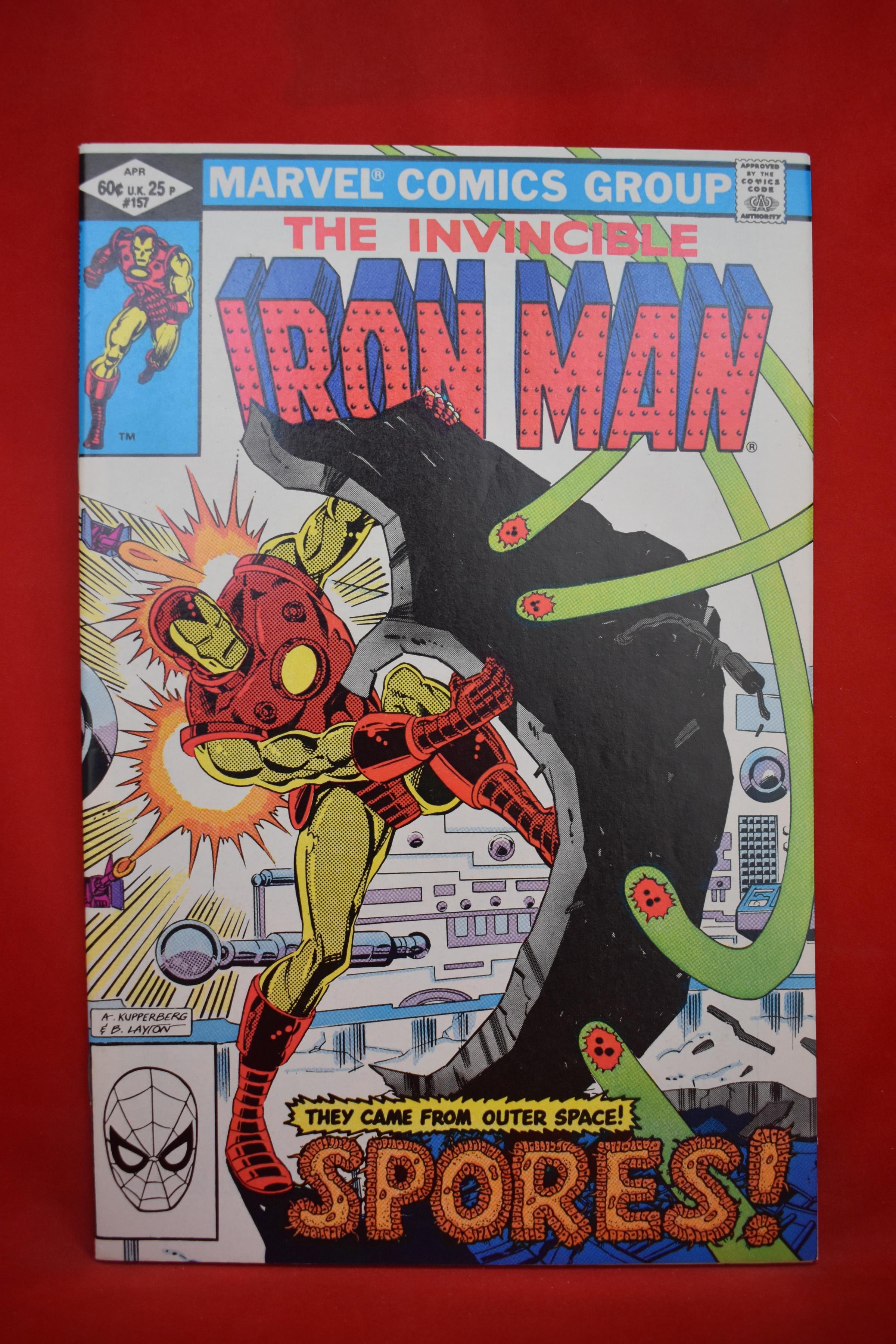 IRON MAN #157 | THE ALIEN SPORES! | BOB LAYTON - 1982