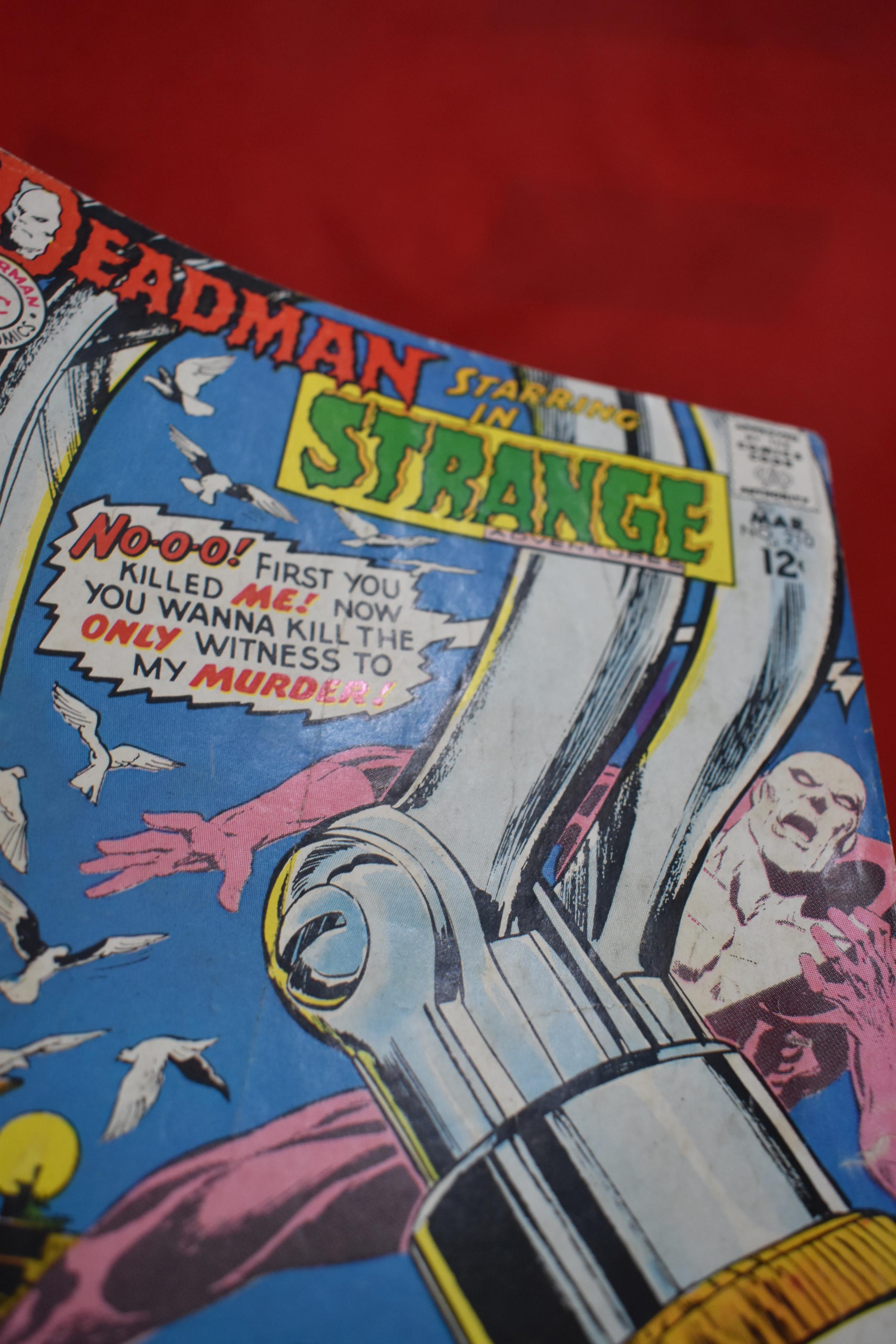 STRANGE ADVENTURES #210 | 1ST CAMEO APP OF HOOK - NEAL ADAMS! | *SOLID - CREASING - SEE PICS*