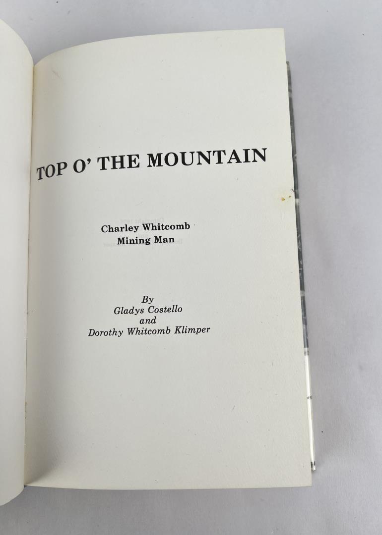 Top O' The Mountain Charley Whitcomb
