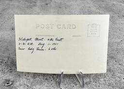 1951 Kalispell Montana Fly Shop Postcard RPPC