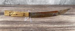 Warranted 5 Pin Fur Trade Era Butcher Knife