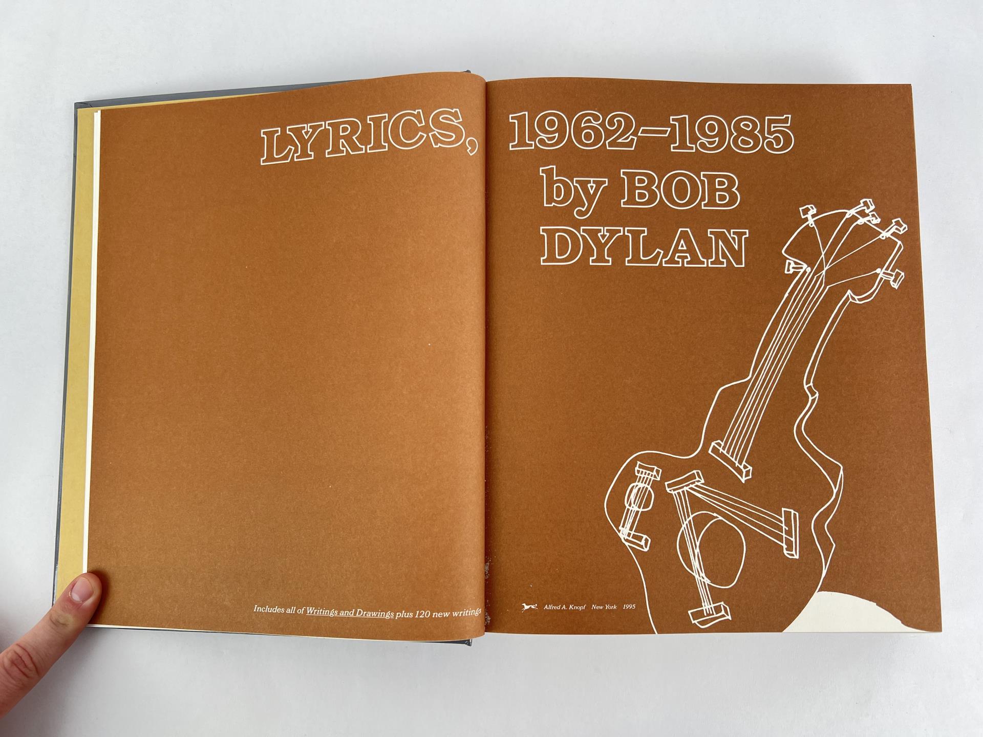 Bob Dylan Lyrics 1962-1985