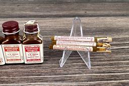 Antique Pharmacy Apothecary Bottles Morphine