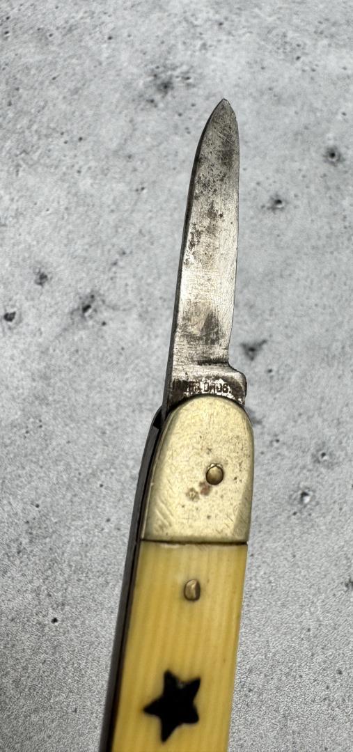 Antique Japanese Celluloid Handle Pocket Knife