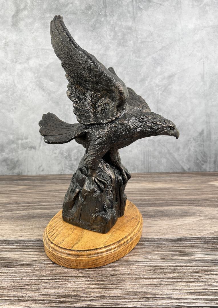 Wadisco Metal Eagle Sculpture