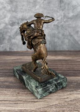 Frederic Remington The Bronco Buster Bronze