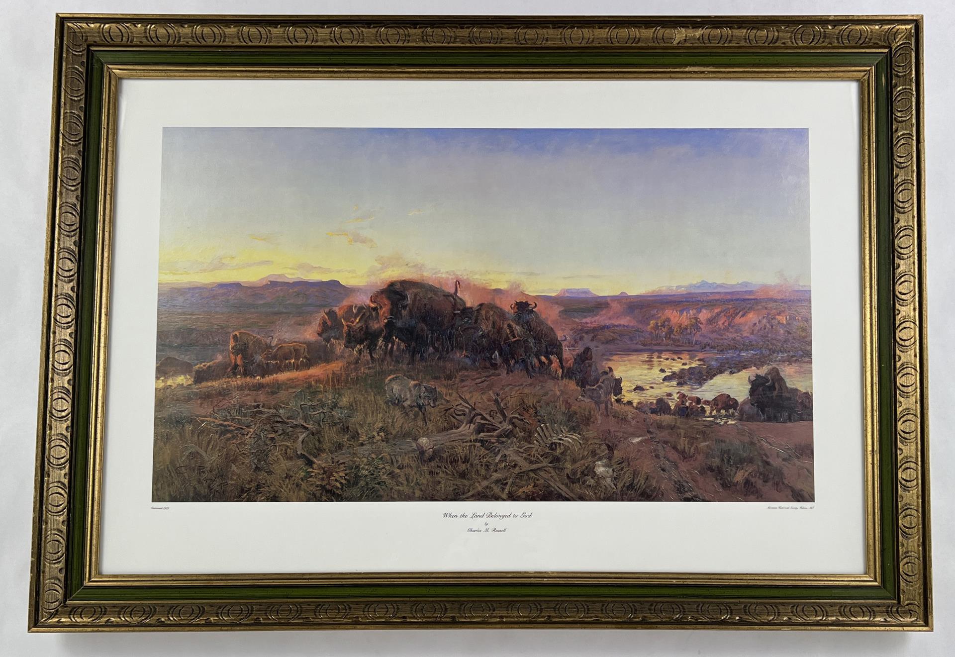 Charles M. Russell Montana Print