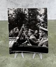 Hitler & Eichmann In Car Photo