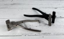 Pair of Canvas Stretching Pliers