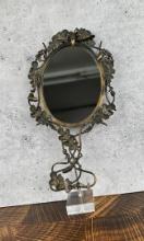 Wire Acorn Vanity Dresser Mirror