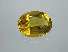 1.55ct Golden Beryl Gemstone