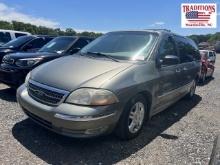 2002 Ford Windstar Van SALVAGE TITLE VIN 3331