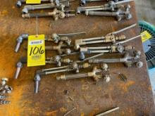 LOT of OXYGEN ACETYLENE TORCHES