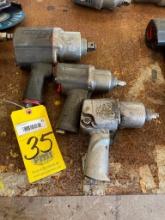 LOT OF PNEUMATIC IMPACTS: 3/4" & 1/2" drives