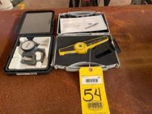 LOT OF THICKNESS GAUGES: MikroTest FM5 coating thickness gauge & Testex, Micrometer dial thickness