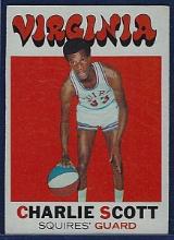 1971-72 Topps #190 Charlie Scott RC Virginia Squires