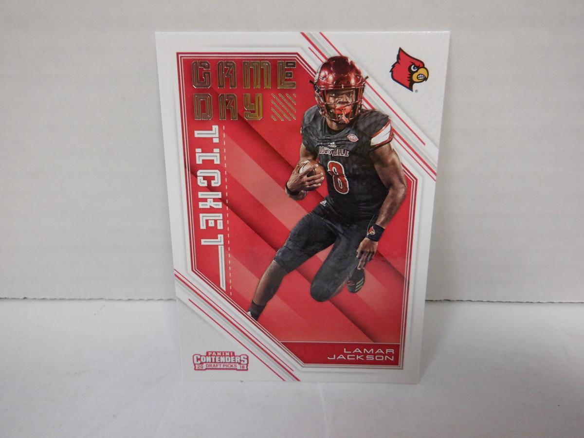 2018 PANINI #4 LAMAR JACKSON RC