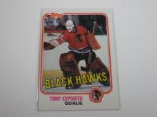 1981-82 TOPPS HOCKEY #11 TONY ESPOSITO CHICAGO BLACK HAWKS