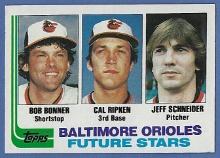 Sharp 1982 Topps #21 Cal Ripken Jr RC Baltimore Orioles