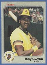 High Grade 1983 Fleer #360 Tony Gwynn RC San Diego Padres