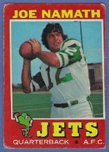 1971 Topps #250 Joe Namath New York Jets