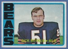 1972 Topps #170 Dick Butkus Chicago Bears